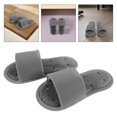 thumbnail image 1 of GOOHOCHY 2Ud Zapatillas Para Masaje Y Limpieza De Pies En Ducha De Silicona Gris, 1 of 6