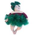 thumbnail image 5 of 3PCS Summer Baby Girl Off Shoulder Tube Tops and Ruffle Shorts with Headband 0-18 Months, 5 of 5