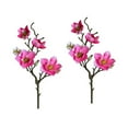 thumbnail image 5 of 2Pack Artificial Magnolia Flowers Simulation Silk Flowers Heads Artificial with Stems for Wedding Home Party Vase Table Decoration, 5 of 5