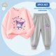 thumbnail image 1 of Anime Sanrio Kuromi Kawaii Children's Clothing 2Pcs Set Cinnamoroll My Melody Cute Autumn Sportswear Girls Cartoon Casual Wear, 1 of 4