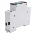 thumbnail image 2 of 5X 40A Tuya Monofásico Din Riel WIFI Medidor de Energía Inteligente Temporizador Monitor de Consumo de Energía KWh Vatímetro, Negro con Medición, 2 of 5
