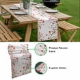 thumbnail image 5 of Valentine's Day Table Runner - 70 Inch Long, Kitchen Dining Table Runner Dresser Scarves, Watercolor Love Floral Leaves Spring Farmhouse Decor for Coffee Tables Wedding Party Banquet, 5 of 8