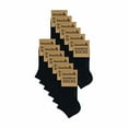 thumbnail image 2 of 12 Pairs Mens Bamboo Trainer Socks | Sock Snob | Breathable Cushioned Low Cut Socks for Summer, 2 of 2