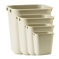 thumbnail image 2 of iLIVING  iLIVING Commercial Fiberglass Fire-Resistant Trash Can- 28 quarts or 7 gallon- Rectangular- Beige, 2 of 2