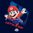 thumbnail image 2 of Boys The Super Mario Galaxy Movie Let's A Go Flying Icon T Shirt, 2 of 5