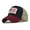 Khaki, variant on Outdoor Fishing Mesh Trucker Hat With Fish US Flag Patch Adjustable Two Tone Curved Brim Cap for Patriotic Holiday Hiking Beach & Backyard BBQ Events Khaki