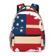 thumbnail image 1 of Easygdp American Flag Map Mochila Ergonómica Versátil para Laptop - Múltiples Bolsillos, Correas Ajustables, Unisex para Escuela, Viajes y Actividades al Aire Libre-One Size, 1 of 5