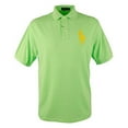thumbnail image 2 of Men's Big&Tall Big Pony Short Sleeve Mesh Polo Shirts-FG-1XB, 2 of 3