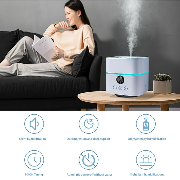 Lolmot Air Purifier For Home Bedroom Portable Air Purifier Desktop