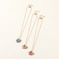 thumbnail image 3 of 3PCS Kids Butterfly Necklace Set Alloy Creative Pendant Necklace Charm Necklace, 3 of 10