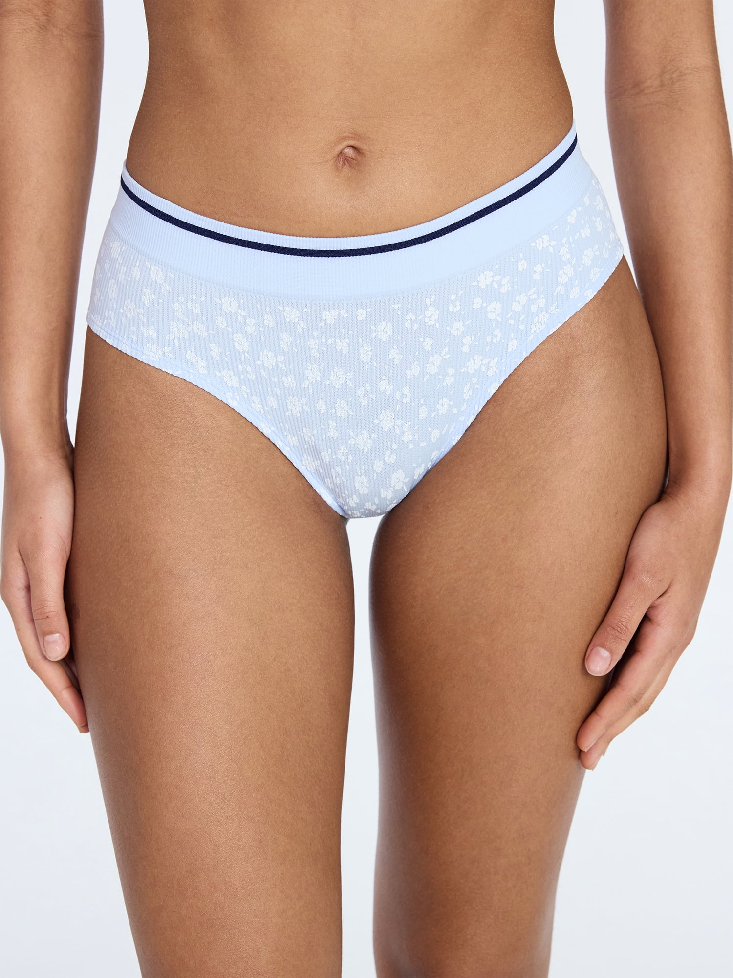 No Boundaries Seamless Hipster Panties, 3-Pack, Women’s, Sizes XS-XXXL