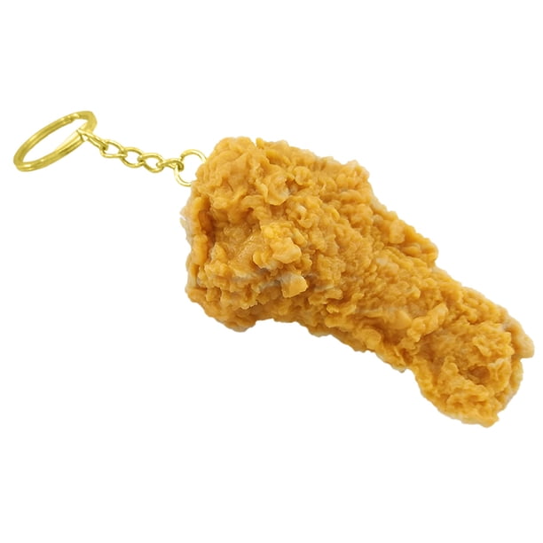 6 Piezas De Pepitas De Pollo Frito De Imitación, Alas, Patas, Papas Fritas, Accesorios Para