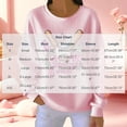 thumbnail image 4 of VKOYWKM Pink Breast Cancer Awareness Shirt Women Oversized Long Sleeve Drop Shoulder Textured Pullover Tops Crew Neck Sweatshirt Funny Graphic Tee Pink Ribbon In October Shirt, 4 of 6