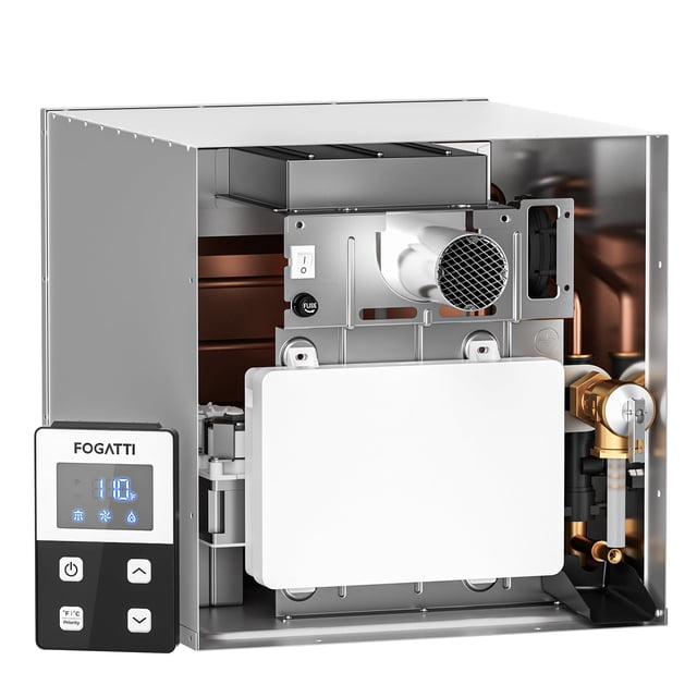 Calentador de Agua FOGATTI InstaShower 8 Pro 55,000 BTU 12V Propano