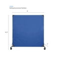 thumbnail image 4 of Versare Economical Rolling Partition Divider 6x6 1 Panel VP6, 4 of 6