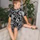 thumbnail image 4 of Balery Metallic Gears Conjunto de Pijama Infantil de Manga Corta con Estampado – Ropa de Dormir de Algodón Suave-4X-Large, 4 of 6