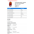 thumbnail image 2 of Left Tail Light Assembly - Compatible with 1998 - 2001 Ford Explorer 1999 2000, 2 of 2