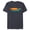 Navy Heather, variant on Channel Phineas and Ferb Perry the Platypus - Short Sleeve Blended T-Shirt for Adults- Customized-Yellow