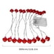 thumbnail image 2 of Lámpara de cadena corazón rojo, Lámpara de cadena pequeña, decoración de luces de amor para exteriores, luces de cadena para jardín, luces de cadena para terraza, luz de cadena portátil,, 2 of 8