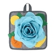 thumbnail image 2 of Miangastore 1pc Rabbit Foraging Mat Funny Interactive Nose Work Small Animal Feeding Mat, 2 of 9