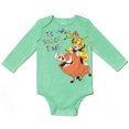 thumbnail image 3 of Disney Lion King Simba Timon Pumbaa 5 Pack Bodysuits Newborn to Infant, 3 of 5