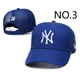 thumbnail image 1 of New York Yankees Gorra NY Malla MLB De Béisbol Fuera De La Puerta Sombrero Deporte Sol Moda Hombres Mujeres Neto Sombreros Rojo Negro Azul C GHZJ, 1 of 4