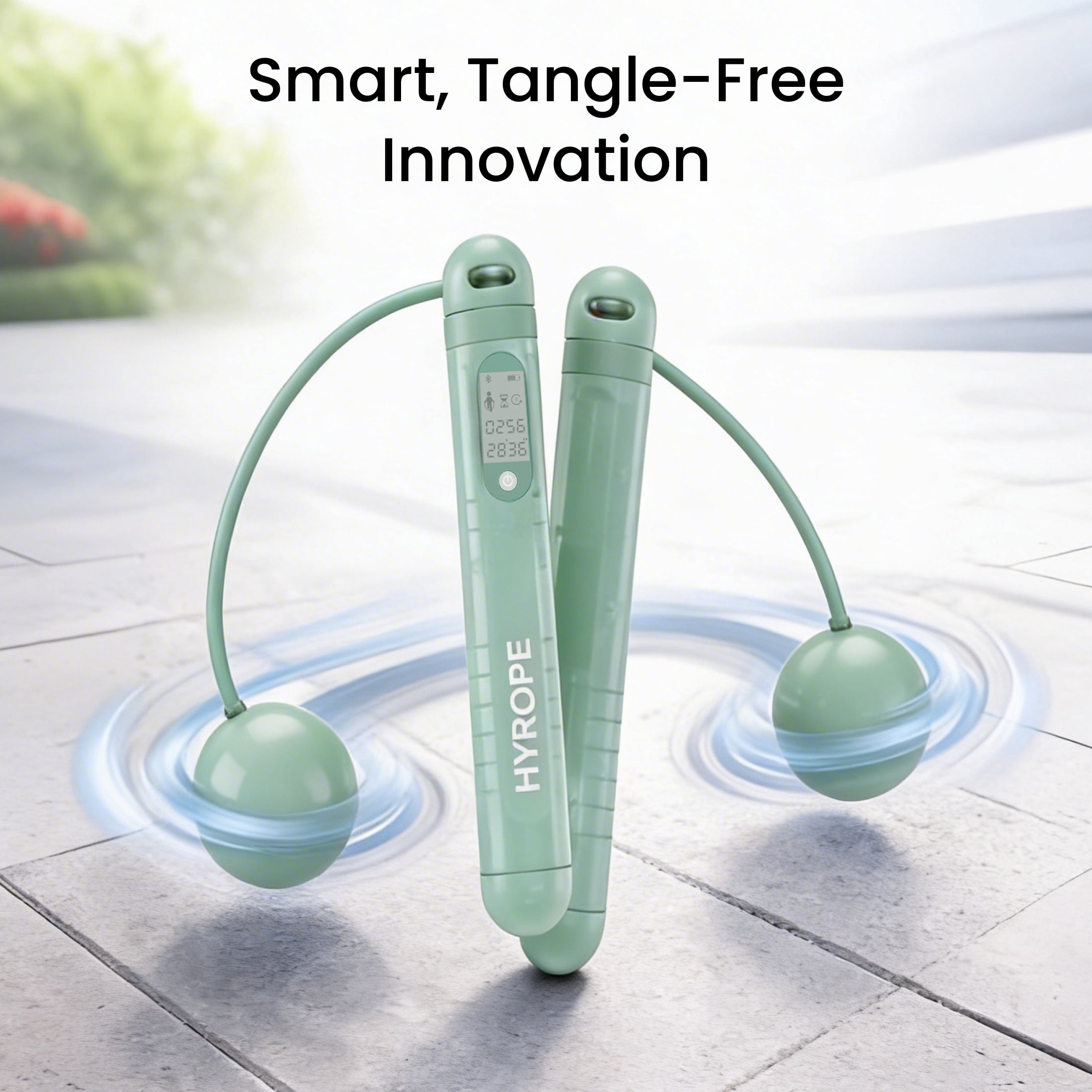 Smart Jump Rope with AI Powered Fitness Tracking,  Lifetime Fitness App Access, Adjustable for Men, Women, Cardio Workout, Weight Loss, Home Gym Exercise Equipment, Cordless Skipping Balls Included