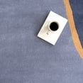 thumbnail image 4 of Rugs USA Greenwich Abstract Wool Area Rug, 8' 6" x 11' 6", Shaped, Greenwich Blue Multicolor, 4 of 9
