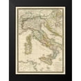 thumbnail image 2 of Brue, Adrien Hubert 11x14 Black Modern Framed Museum Art Print Titled - Italie ancienne, 1828, 2 of 5