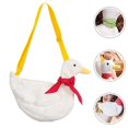 thumbnail image 2 of 1pc Cartoon Simulation Adorable Duck Single-Shouder Bag Plush Backpack (White), 2 of 3