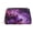 Silver, variant on Travel Makeup Bag Purple Nebula Space Galaxy Wide-open PU Leather Cosmetic Toiletry Pouch with Dividers & Zipper for Women Gold