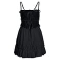 thumbnail image 5 of THDHVS Women's Casual Dresses,Summer Dresses for Women 2025,Fashion Women Summer Casual Sleeveless Solid Camis Backless High Waist Mini Dress Black S, 5 of 5