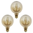 thumbnail image 1 of Foco Vintage Globo 40W Luz Cálida Incandescente 3 pzs Adir 2958, 1 of 3