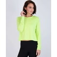 thumbnail image 4 of Real Essentials 5 Pack: Women's Dry Fit Crop Top - Long Sleeve Crew Neck Stretch Athletic Tee (Available in Plus Size), 4 of 7