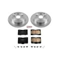 thumbnail image 3 of PowerStop Rear Stock Replacement Brake Pad and Rotor Kit Fits: TOYOTA Select Models KOE6099, 3 of 8