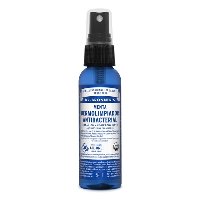 Dr. Bronner's Organic Hand Sanitizer Spray (Peppermint Hand Sanitizer