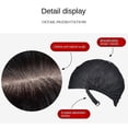 thumbnail image 5 of Peluca Mujer Pelo Largo Rizado Negro Gris Degradado Accesorios BANYUO Electrónica, 5 of 5
