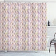thumbnail image 1 of Ambesonne Abstract Shower Curtain, Rainbow Tone Illustration, 69"Wx70"L, Multicolor, 1 of 3