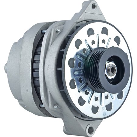 - New Alternator for 4.6L Cadillac DeVille 98 99 1998 1999 210-5185, 10464088, 10464426, 10480296, 10480313 11Clock 140Amp External Fan Type Solid Pulley Type Internal Regulator CW Rotation 12V