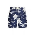 thumbnail image 2 of Polo by Ralph Lauren Men's Palm Island Swim Trunks, Blue 38, 2 of 4