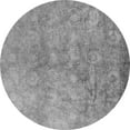 thumbnail image 1 of Ahgly Company Indoor Round Oriental Gray Industrial Area Rugs, 3' Round, 1 of 4