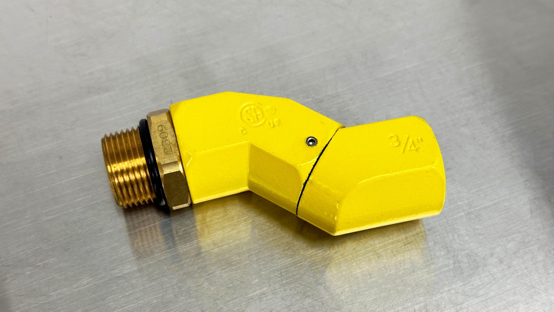 48 in. Gas Safety System Connection Kit, Gas Hose, For Cooker Lines