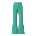 thumbnail image 3 of Women's Lounge Sweatpants High Waisted Cargo Pants Women Womens Wide Leg Sweatpants Women's Plus Size Pants Women's Work Pants Cargo Pants Women High Waist Cyan M, 3 of 5