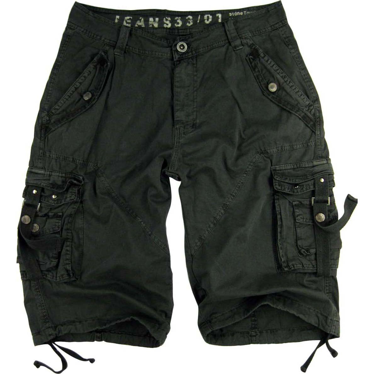Mens Military Style Dark Grey Cargo Shorts #A8s Size 44 - Walmart.com