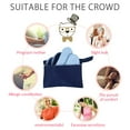 thumbnail image 2 of HLONK 8PCS Heavy Flow Sanitary Towels Breathable Washable Reusable Menstrual Pads, 2 of 10