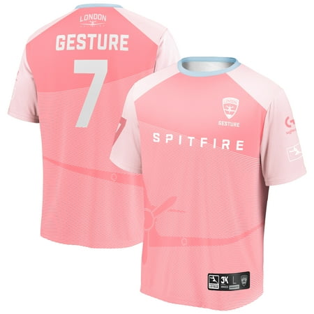 Gesture London Spitfire INTO THE AM 2019 Overwatch League Limited Edition Authentic Third Jersey -