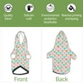 thumbnail image 5 of Pet Warm Hoodie Christmas Tree Cakes Dog Sweatshirts Apparel for Small Puppy Orange, 5 of 7
