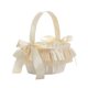 thumbnail image 5 of Cesta de flores para boda, cesta de flores de satén, cesta de almacenamiento, decoración, cesta de flores para bodas, adornos para , banquete y, 5 of 9