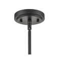 thumbnail image 4 of Millennium Lighting  Ashford 1 Light Mini-Pendant in Multiple Finishes with a Clear Glass Shade Matte Black Matte N/A, 4 of 9