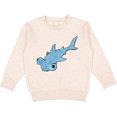 thumbnail image 2 of Inktastic Cute Hammerhead Shark Toddler Sweatshirt, 2 of 4